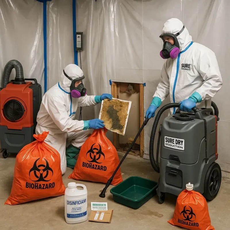 Contaminated Water Handling Protocols process in Saint George, SC
