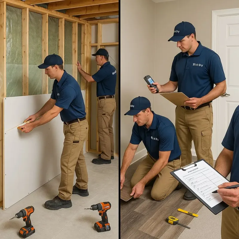 Repairs and Reconstruction process in Saint George, SC
